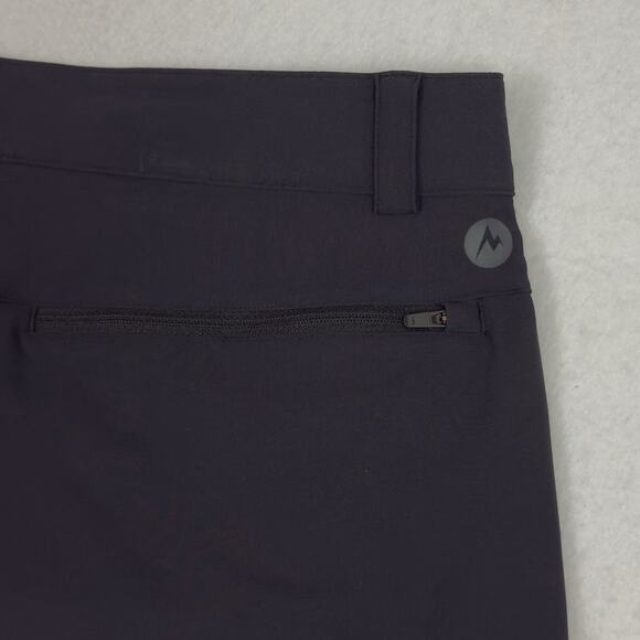 Marmot Arch Rock Shorts Men 40 Black Stretch Nylon Hiking Travel Short 8” NWT - Picture 11 of 14